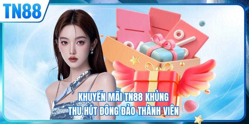 Khuyến mãi TN88 khủng, thu hút đông đảo thành viên
